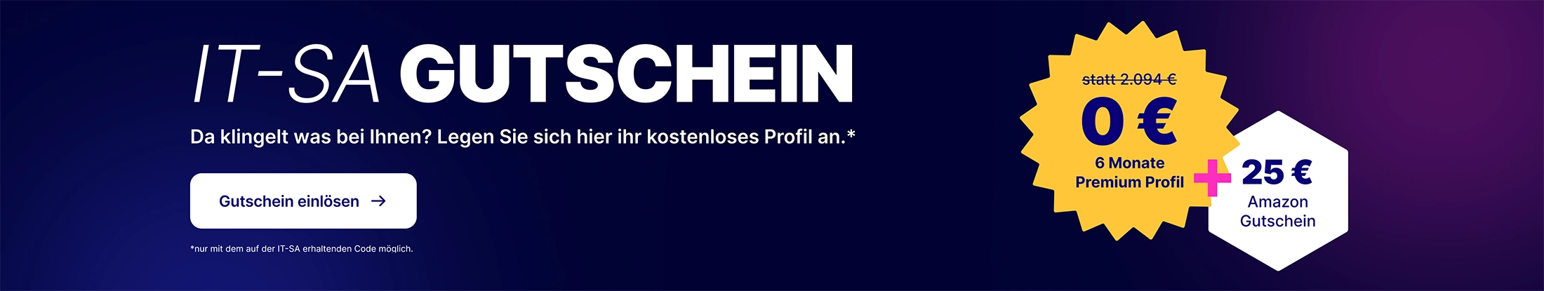 IT-SA Gutschein