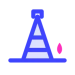 Icon Bergbau Öl Gas