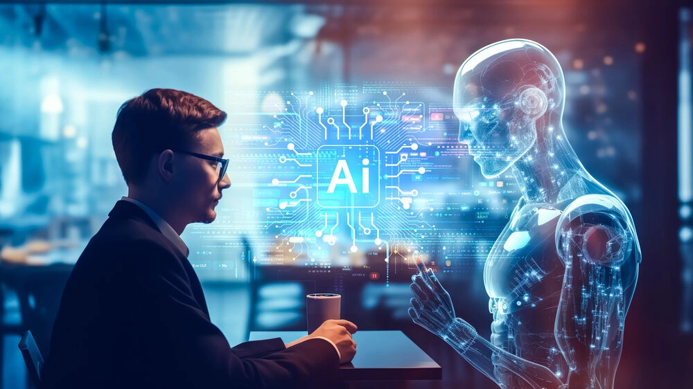 KI und Cybersicherheit - Mensch in der Interaktion mit künstlicher Intelligenz